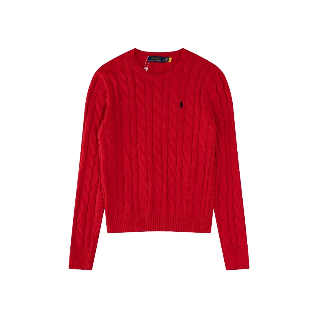P220 #R91 RALPH LAUREN Ralph Lauren fourteen colors classic small label embroidery round neck pullover cable cardigan sweater men's top, high-density LOGO embroidery on the chest, original customization of tag accessories. Made of pure cotton yarn, pure cotton is skin-friendly and comfortable, small label war horse embroidered twist button round neck sweater 🐎 high quality, follow the blogger to learn how to wear it! Let’s buy a Ralph Lauren cable sweater. It’s a super hard-to-find series after it became popular. It’s hard to find one on the official website. It’s simple and practical to wear, with a lazy and loose feel. The thickened fabric has more texture, feels soft and delicate, and has a loose fit. Whether worn alone or layered, you can wear different styles of fashion with just one piece!   Size：XS S M L Sleeve length: 59/60/61/62/63